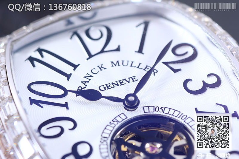 高仿法穆兰手表-Franck Muller BLACK CROCO系列8880 CC AT 陀飞轮腕表