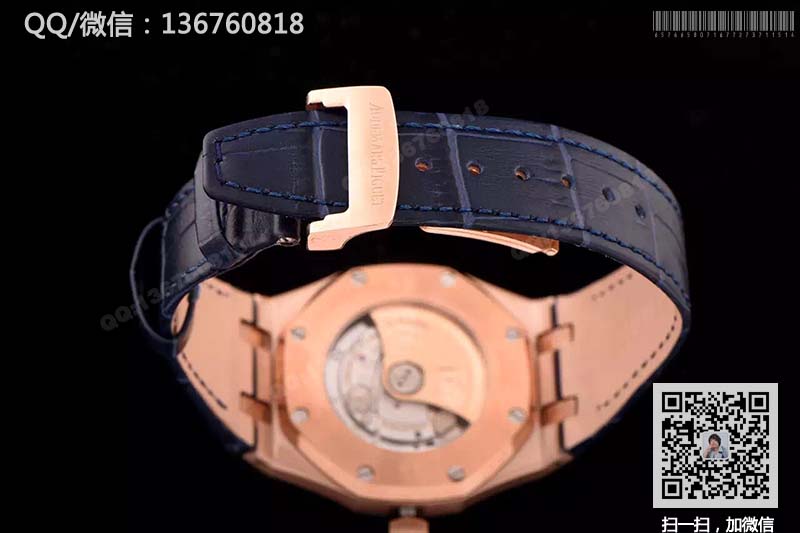 【顶级精仿手表】爱彼皇家橡树系列自动机械腕表15400OR.OO.D002CR.01