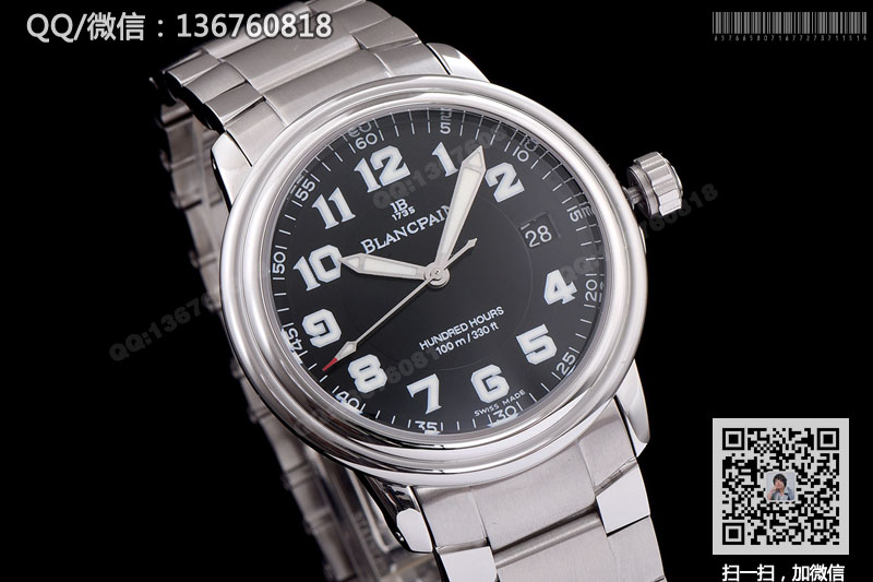 高仿宝珀手表-领袖系列2100-1130m-63b腕表莱芒湖三针日历机械男表