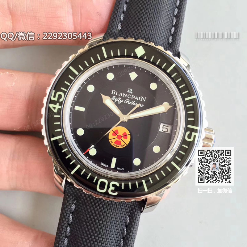 高仿宝珀手表-Blancpain 五十噚系列 5015B-1130-52