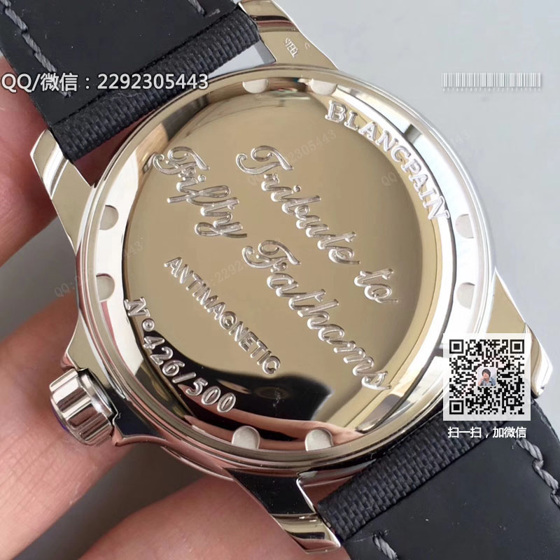 高仿宝珀手表-Blancpain 五十噚系列 5015B-1130-52
