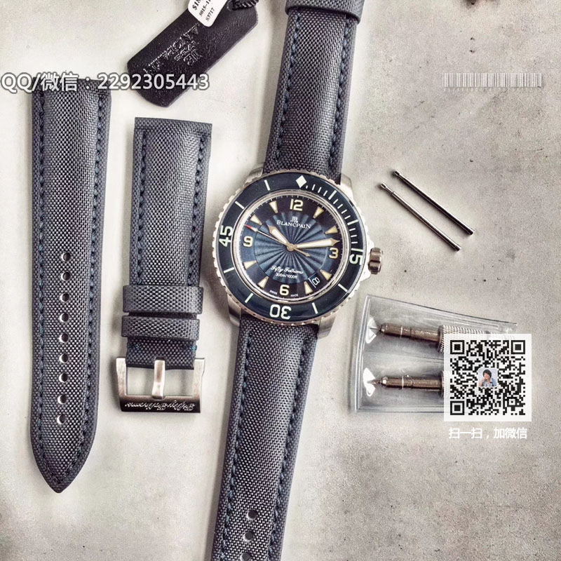 高仿宝珀手表-Blancpain 五十噚系列 5015D-1140-52B