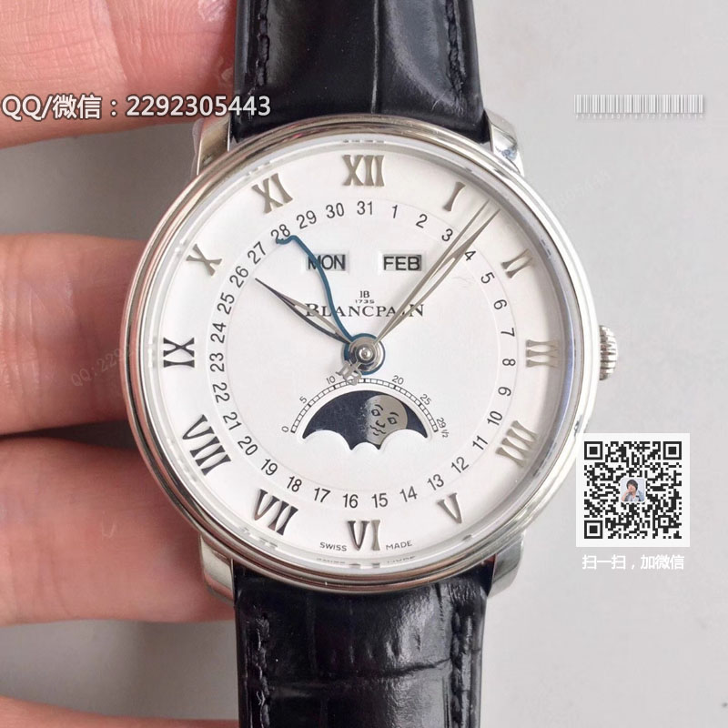 高仿宝珀手表-经典系列6654-1127-55B腕表 日历星期月份功能显示  自动机械男表