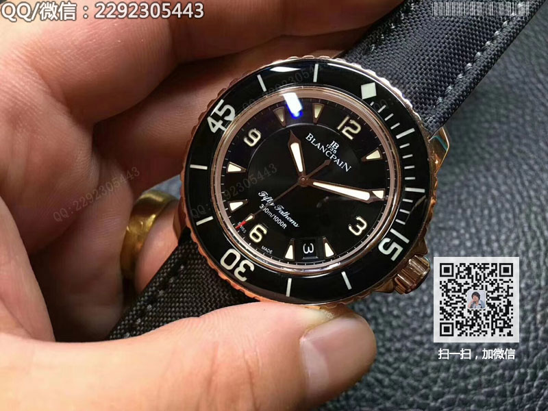 高仿宝珀手表-Blancpain 五十噚系列5015-3630-52
