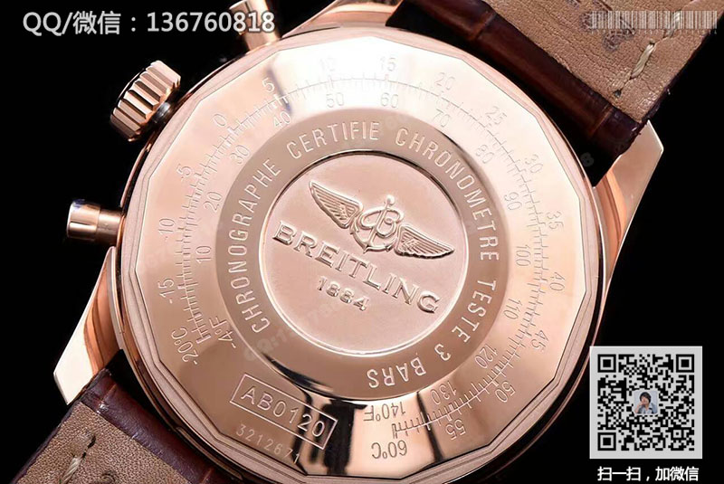 【顶级完美版】百年灵航空计时系列RB012012/Q606/739P/R20BA.1腕表