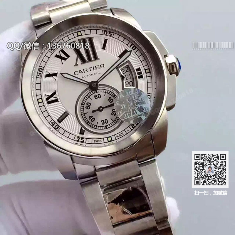 【精仿手表】卡地亚CALIBRE DE CARTIER系列W7100015男士机械手表