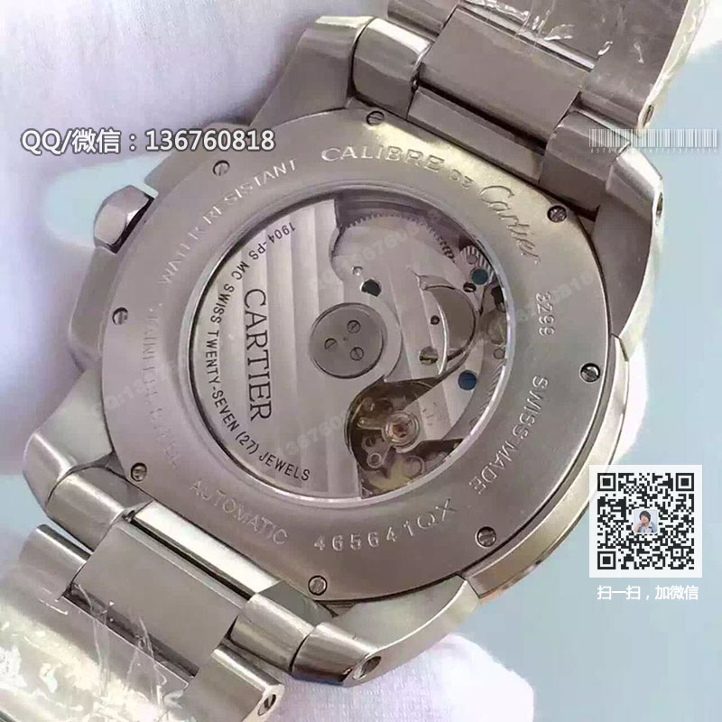 【精仿手表】卡地亚CALIBRE DE CARTIER系列W7100015男士机械手表