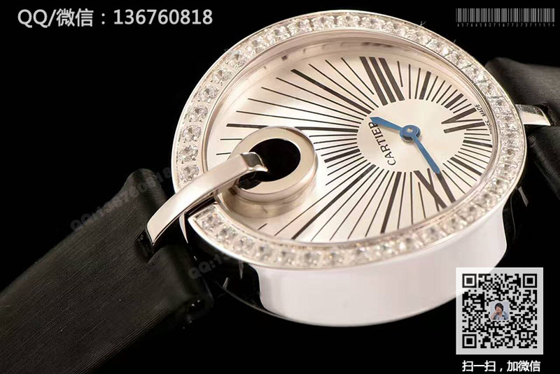 CARTIER卡地亚CAPTIVE DE CARTIER系列WG600012女士镶钻石英腕表