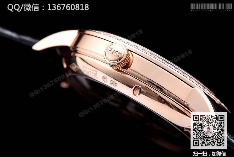高仿格拉苏蒂原创手表-精髓系列1-39-59-01-15-04女士镶钻腕表
