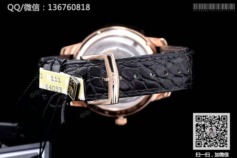高仿格拉苏蒂原创手表-精髓系列1-39-59-01-15-04女士镶钻腕表