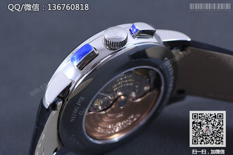 高仿芝柏手表-Girard-Perregaux 男表系列49544-52-231-BB60双时区自动机械腕表