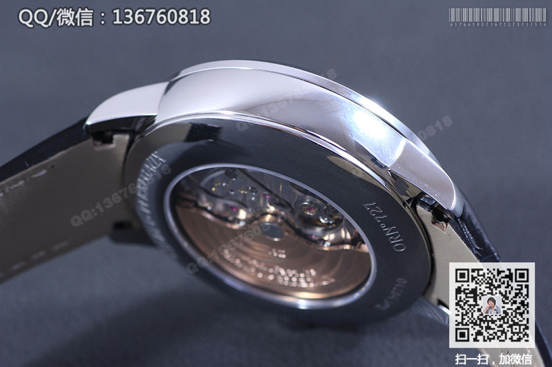 高仿芝柏手表-Girard-Perregaux 男表系列49544-52-231-BB60双时区自动机械腕表