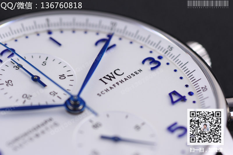 高仿IWC万国手表-葡萄牙系列IW371417航海家自动机械7750计时腕表