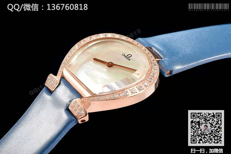 【精品】OMEGA欧米茄特别系列5885.73.53玫瑰金女士石英腕表