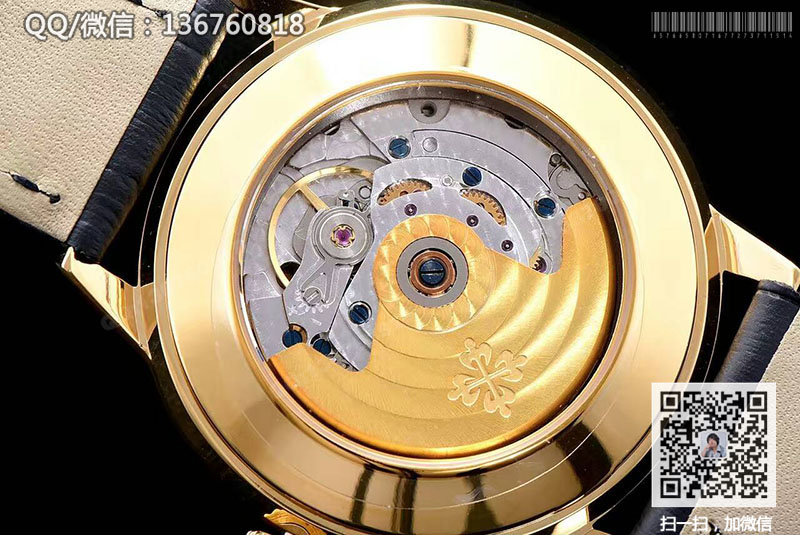 PATEK PHILIPPE百达翡丽超级复杂功能计时系列黄金色腕表