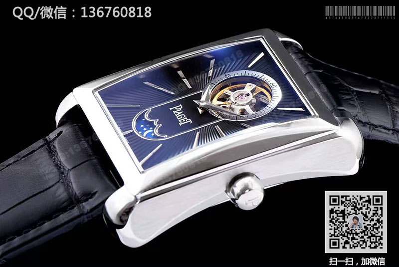 高仿伯爵手表-PIAGET 黑带系列G0A35121自动机械腕表