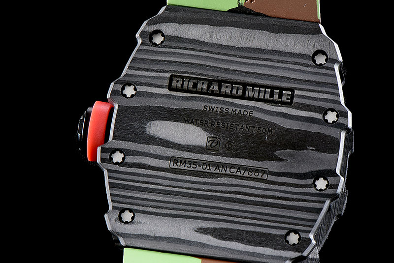 高仿理查德·米勒男士系列 RM35-01机械男表（碳纤维）