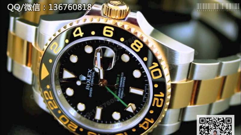 【长荣顶级版】劳力士Rolex Gmt-master格林威治系列双时区计时自动机械男表116713