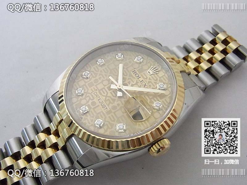 【精仿手表】劳力士Rolex日志型系列机械腕表116233G