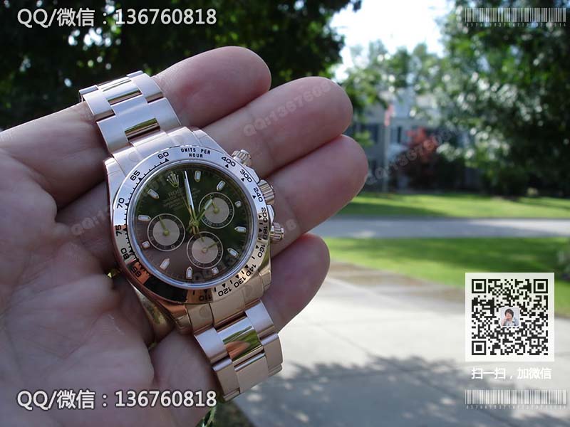 【N厂完美版】劳力士宇宙计型迪通拿系列116505黑色表盘多功能计时男士腕表
