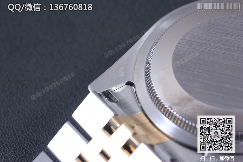 高仿劳力士手表-Rolex日志型机械腕表116233G 金表