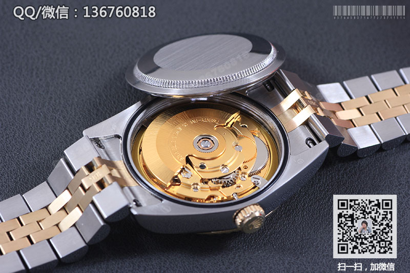 高仿劳力士手表-Rolex日志型机械腕表116233G 金表