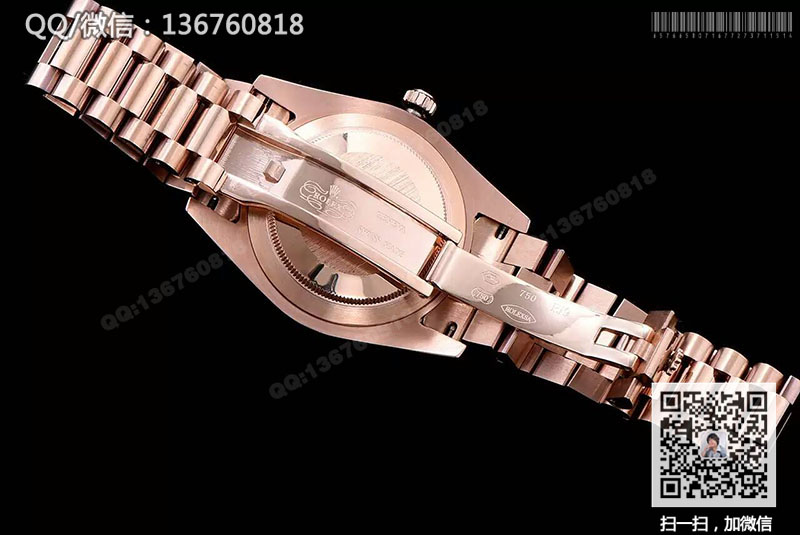 【精品】ROLEX劳力士星期日历型系列228235银色表盘玫瑰金机械腕表