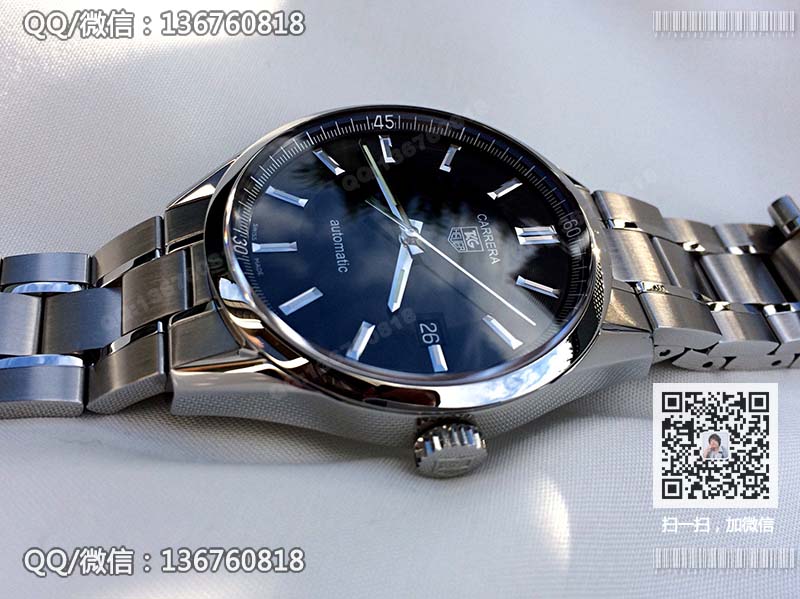 高仿泰格豪雅手表-TAG Heuer 卡莱拉系列超薄机械手表WV211B.BA0787