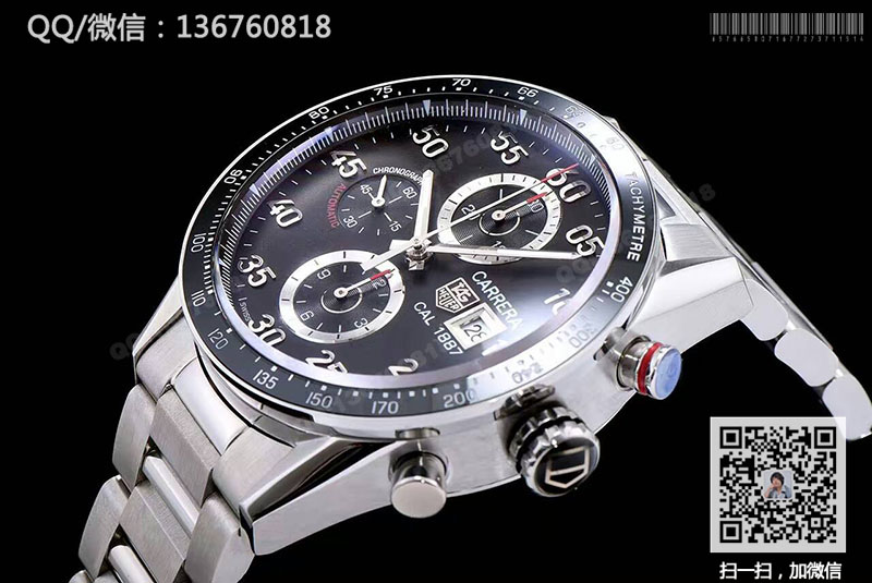 高仿泰格豪雅手表-卡莱拉系列自动计时机械手表CAR2A10.BA0799