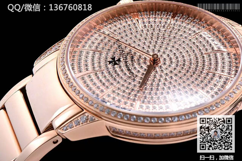 高仿江诗丹顿手表-Vacheron Constantin传承系列  86615/CA2R-9839玫瑰金腕表