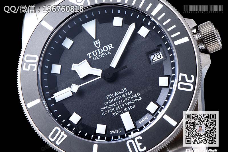 高仿帝舵手表-Tudor PELAGOS系列25600TN（黑色）机械男表